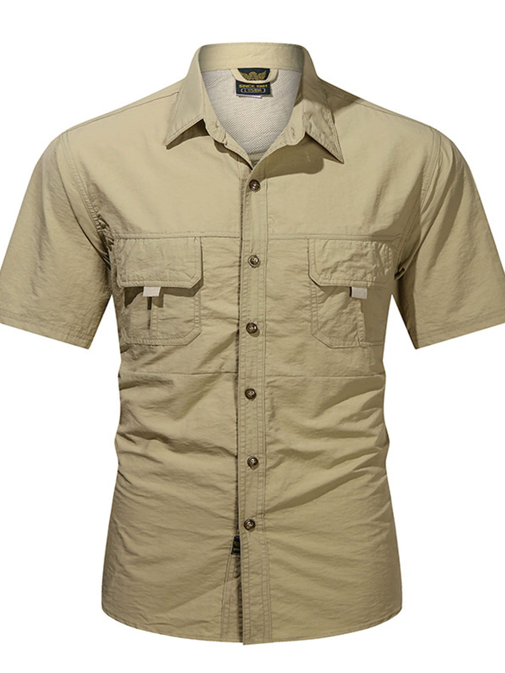 FREDD MARSHALL FREDD MARSHALL Men's Stretch Tactical Short Sleeve Shirt - 4 - men's outdoor shirt, view 3