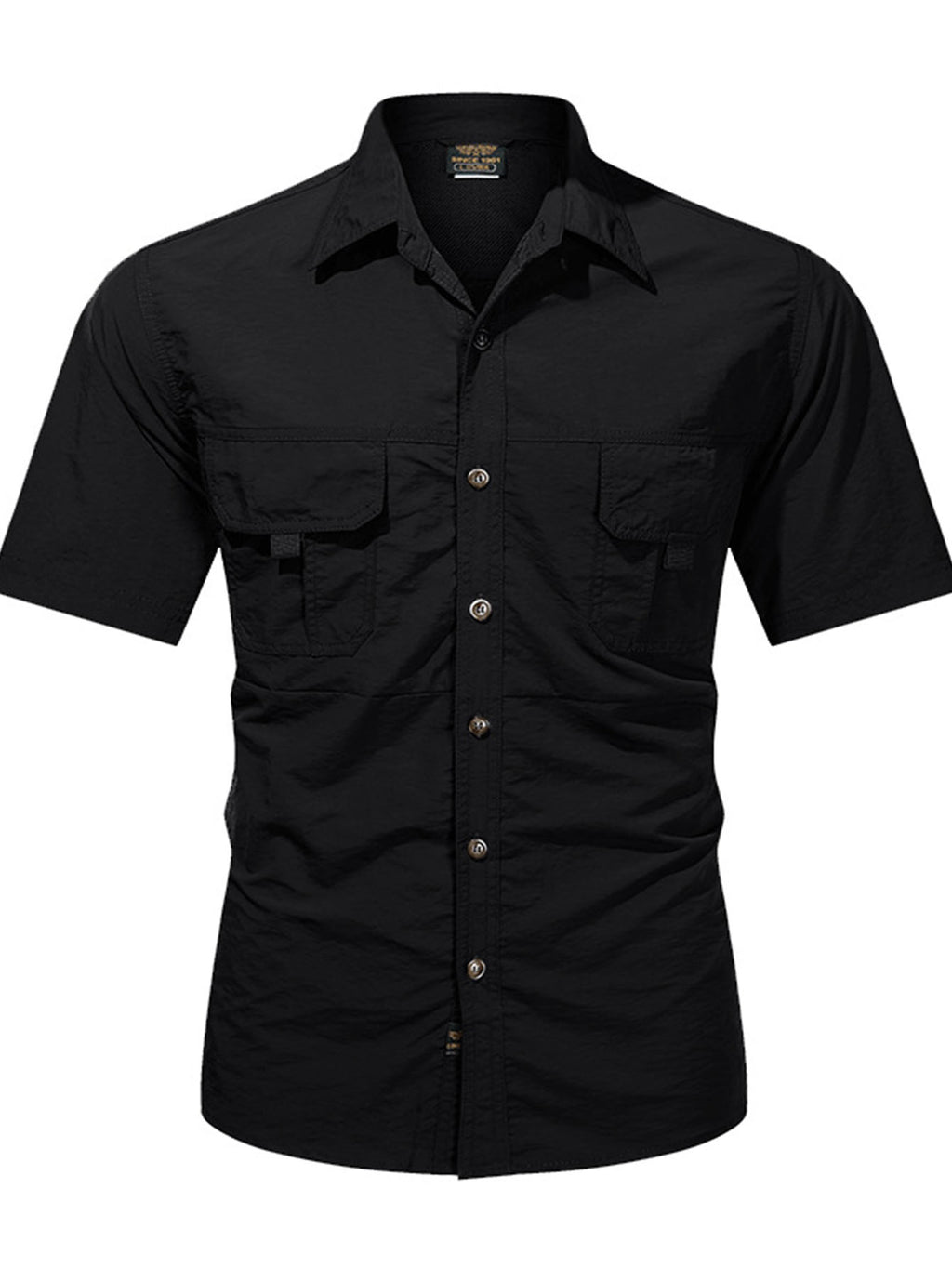 FREDD MARSHALL FREDD MARSHALL Men's Stretch Tactical Short Sleeve Shirt - 4 - men's outdoor shirt, view 4