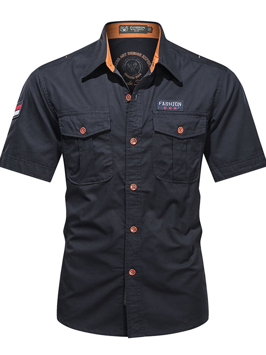 FREDD MARSHALL FREDD MARSHALL Men’s Heavy-Duty 100% Cotton Tactical Mission - men's outdoor shirt, view 6