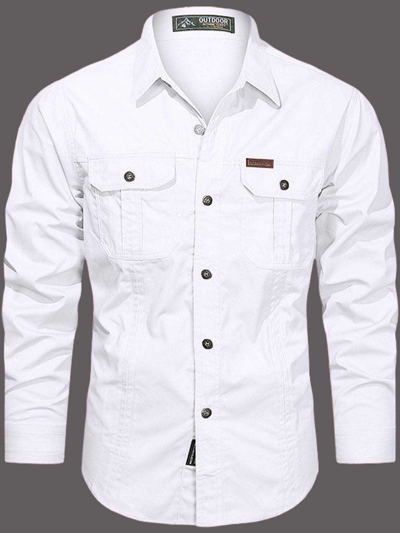 Men’s 100% Cotton Hiking Shirt