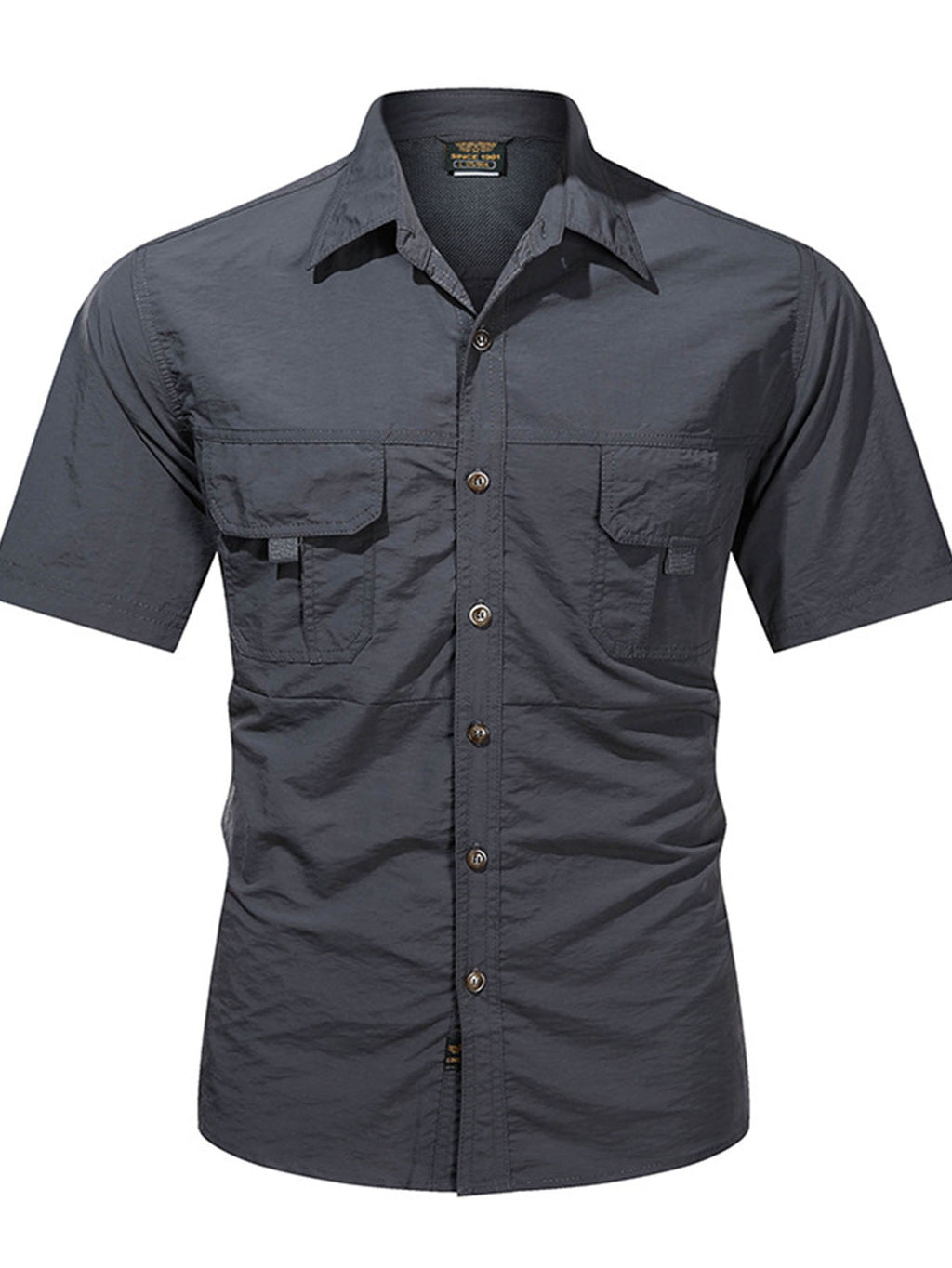FREDD MARSHALL FREDD MARSHALL Men's Stretch Tactical Short Sleeve Shirt - 4 - men's outdoor shirt, view 5