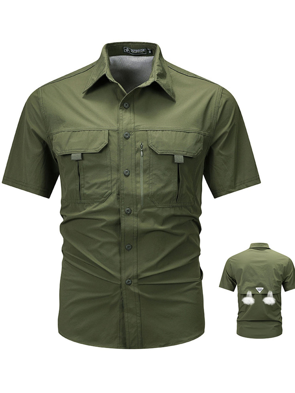 Men’s Pro-Performance Quick-Dry Outdoor Shirt