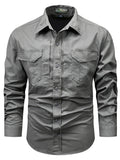 FREDD MARSHALL Men's Versa-Field Breathable Eco Field Shirt — Hiking — View 2