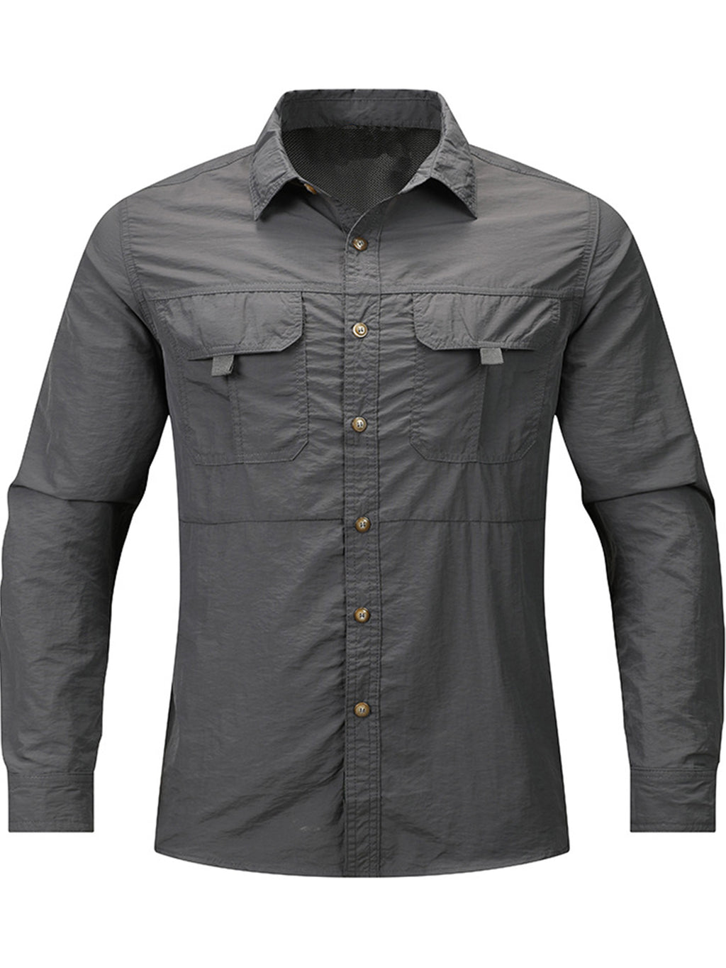 FREDD MARSHALL Men’s Ultimate Adventure Tech Shirt - Lightweight, Sun-Prote - men's outdoor shirt, view 6