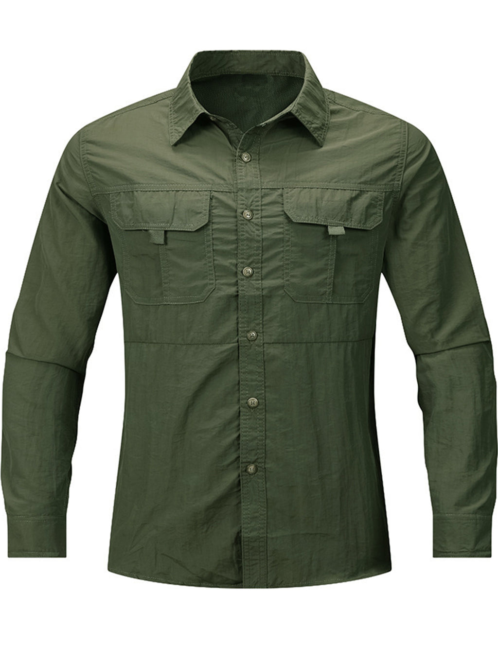FREDD MARSHALL Men’s Ultimate Adventure Tech Shirt - Lightweight, Sun-Prote - men's outdoor shirt, view 4