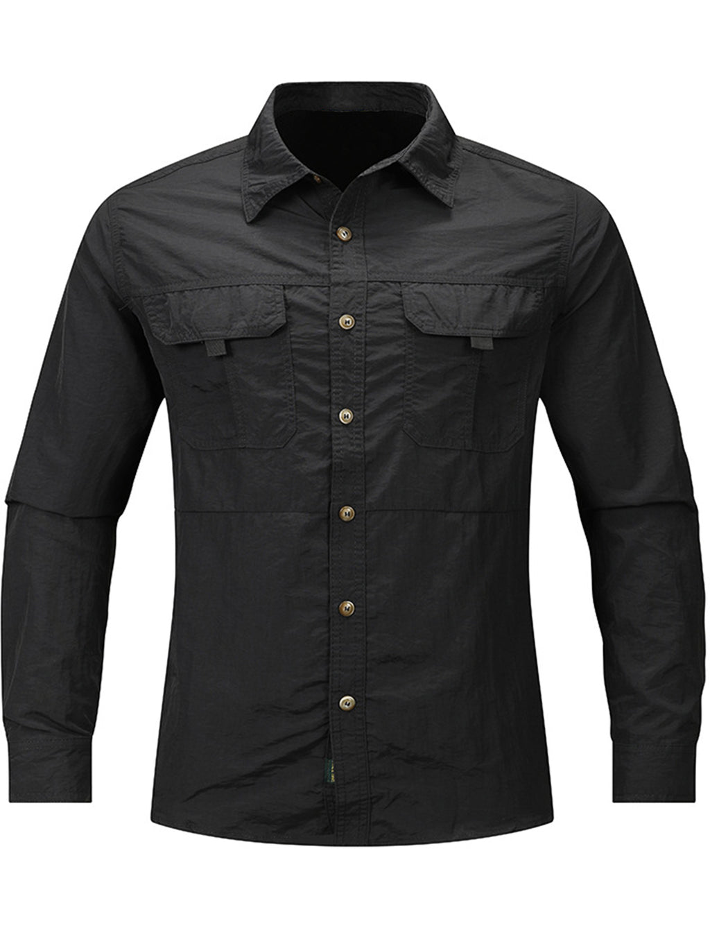 FREDD MARSHALL Men’s Ultimate Adventure Tech Shirt - Lightweight, Sun-Prote - men's outdoor shirt, view 7