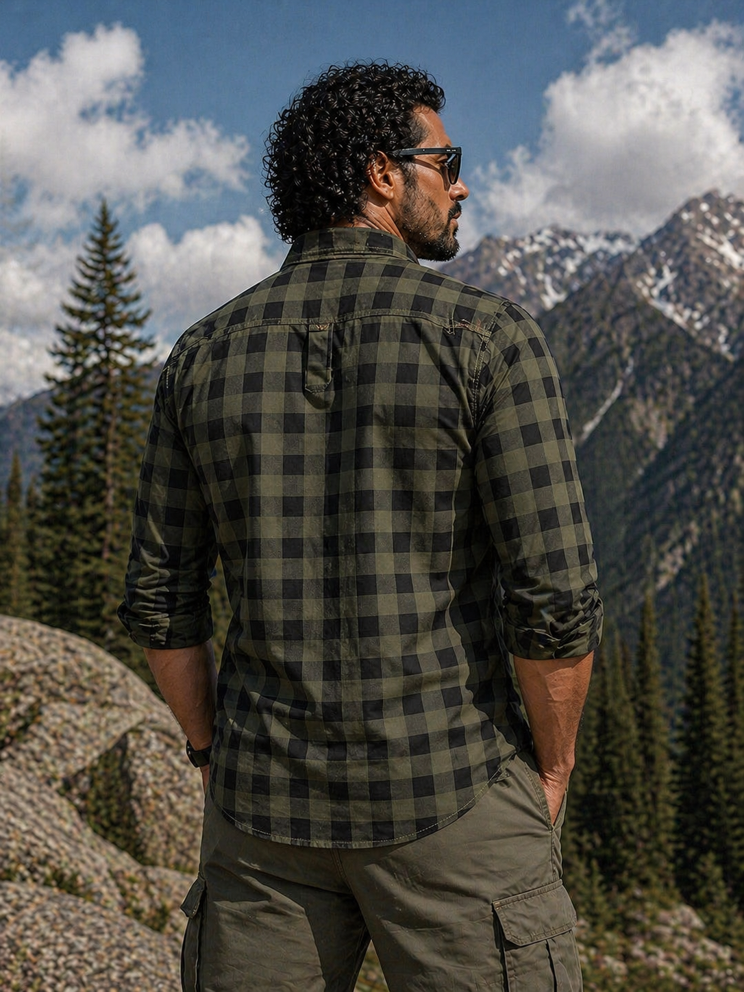FREDD MARSHALL Men's Tactical Outdoor Shirt — Military Style, Hiking, Workwear