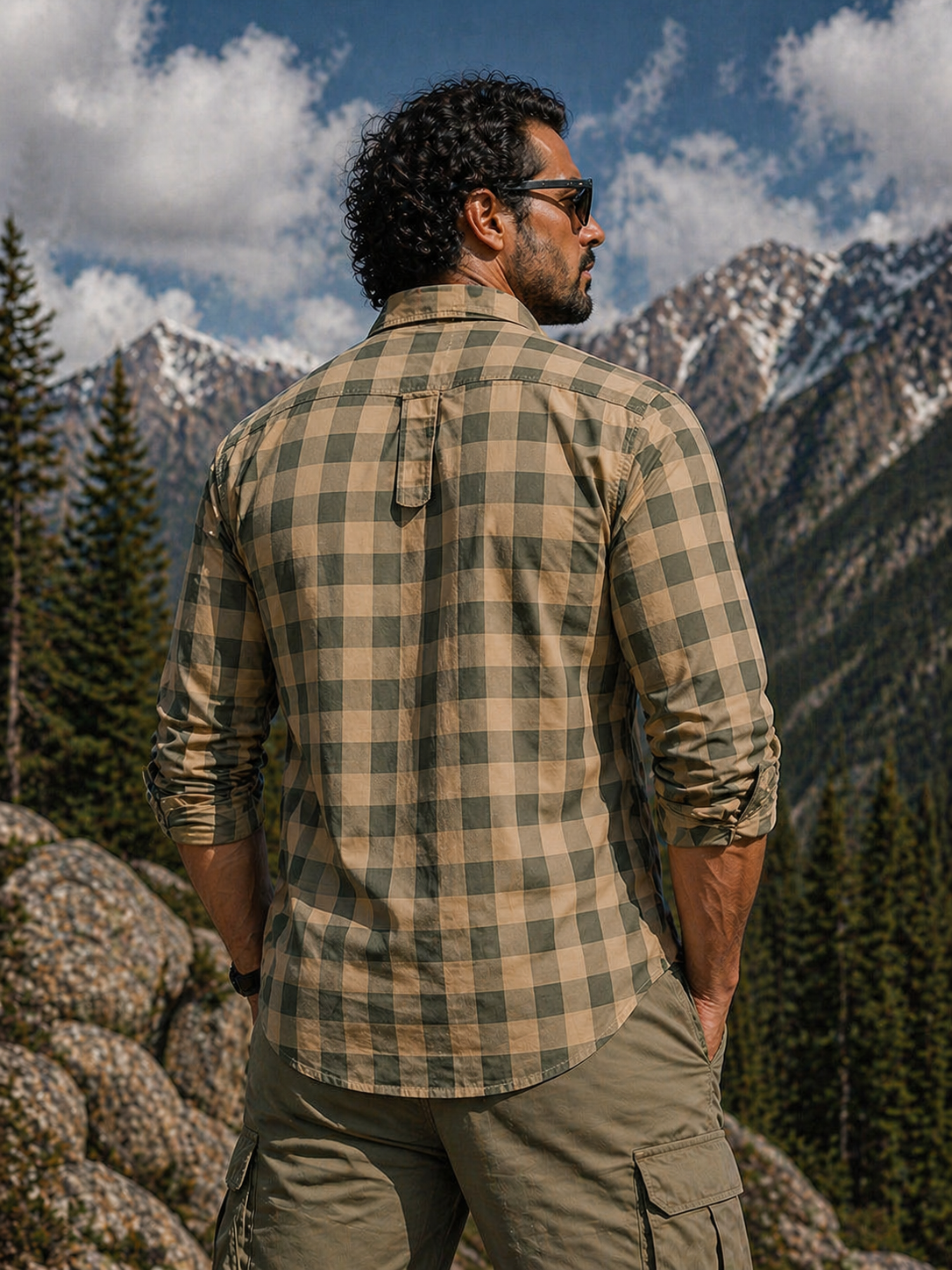 FREDD MARSHALL Men's Tactical Outdoor Shirt — Military Style, Hiking, Workwear