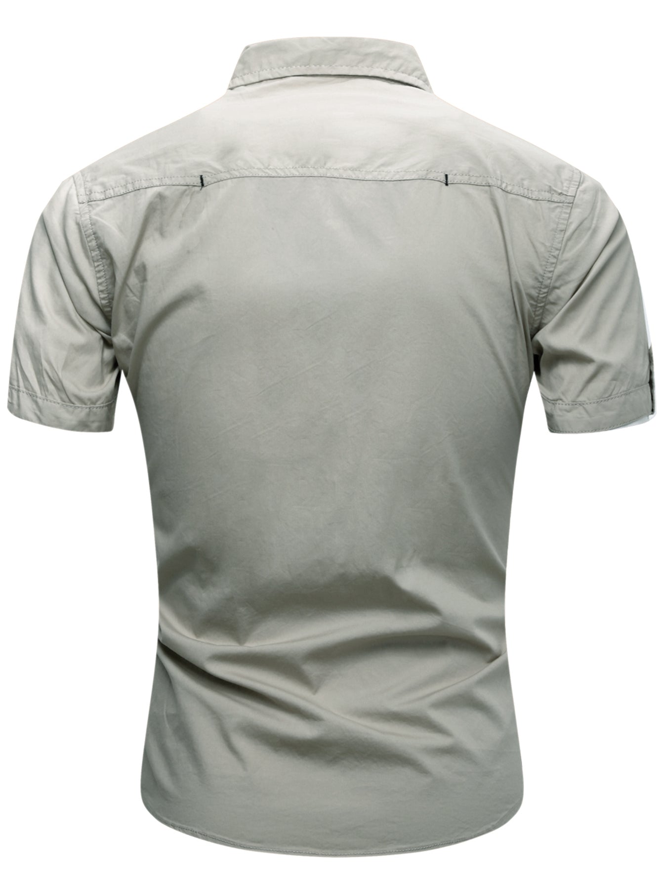 Men’s Adventure Pure Cotton Short-Sleeve Shirt