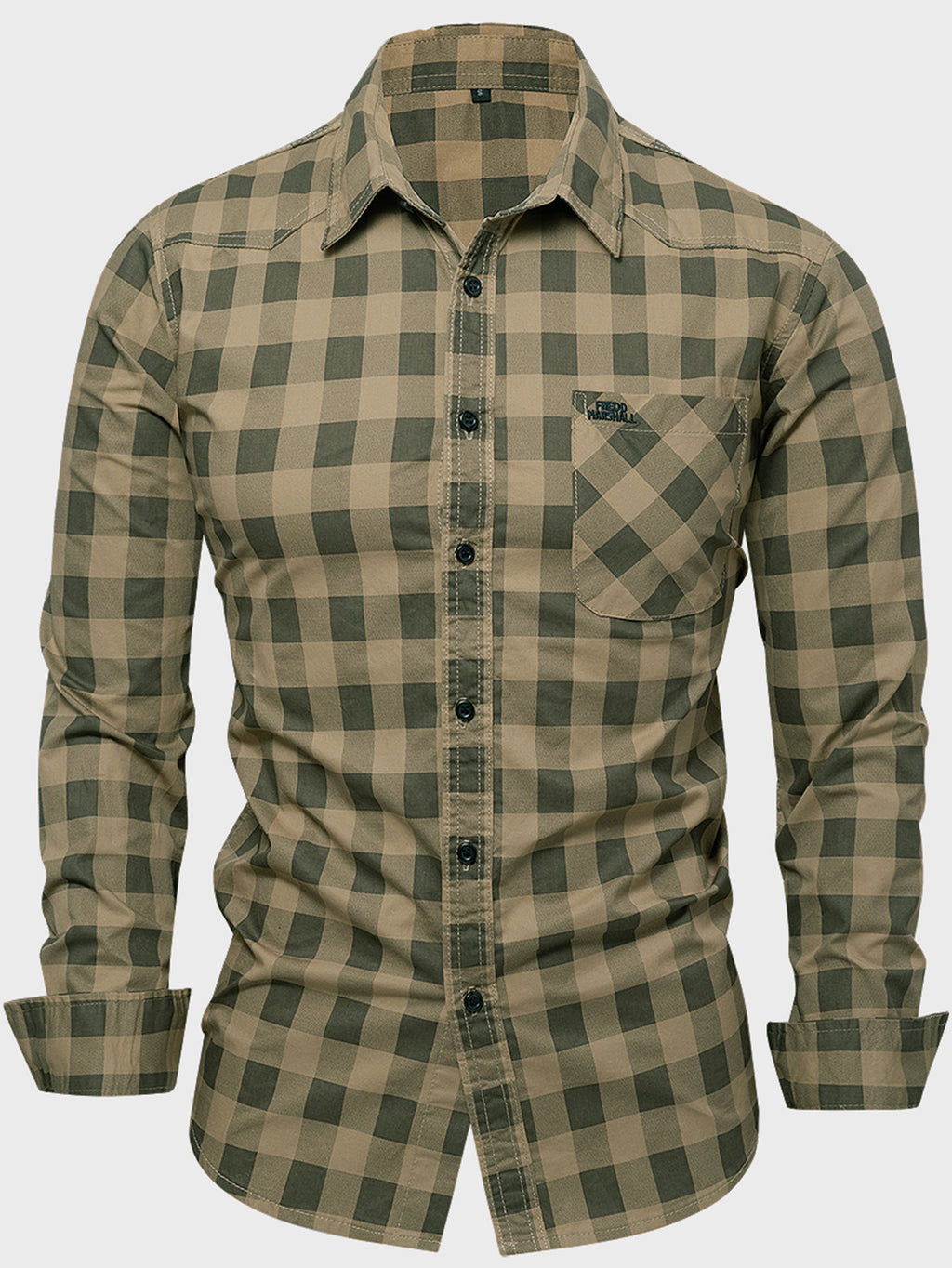 FREDD MARSHALL FREDD MARSHALL Men's Premium Cotton Outdoor Work Shirt - Pro - men's outdoor shirt, view 4