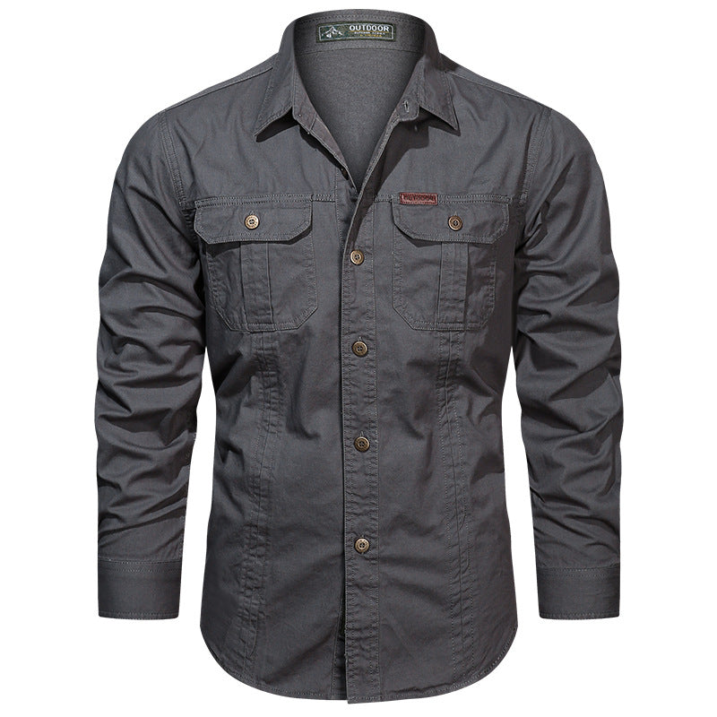 Men’s Premium Outdoor Cotton Utility Shirt
