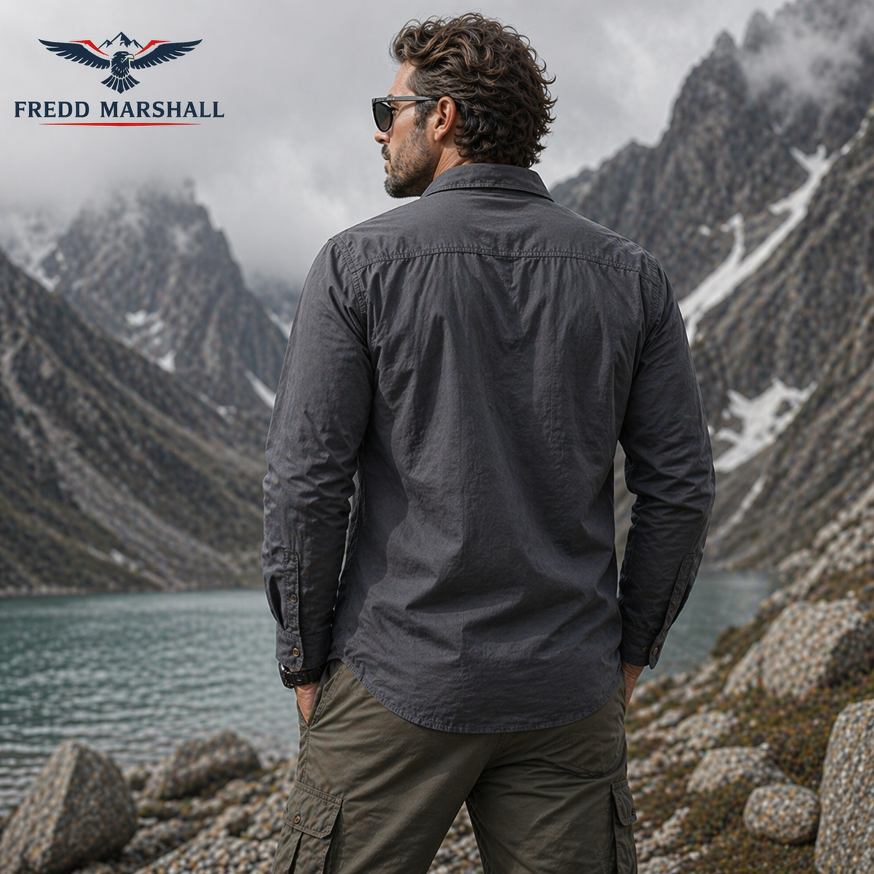 FREDD MARSHALL Vento-SL Men's Wind-Resistant Tech Top — Alpine, Trail Running