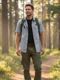 FREDD MARSHALL FREDD MARSHALL Aether-Shield SL Performance Shirt - UPF 50+  - men's outdoor shirt, view 1