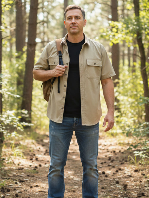 FREDD MARSHALL FREDD MARSHALL Aero-Force SL Tech Shirt - Advanced Quick-Dry - men's outdoor shirt, view 1