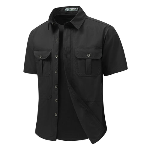 FREDD MARSHALL FREDD MARSHALL Aether-Shield SL Performance Shirt - UPF 50+  - men's outdoor shirt, view 2