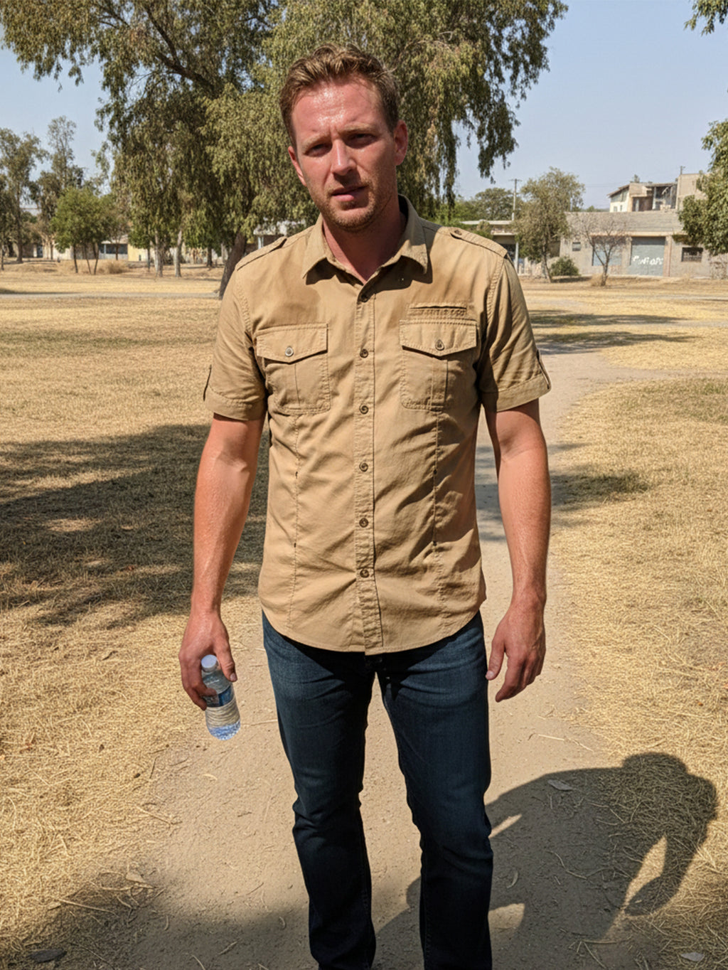 100% high-quality organic cotton Work Shirt