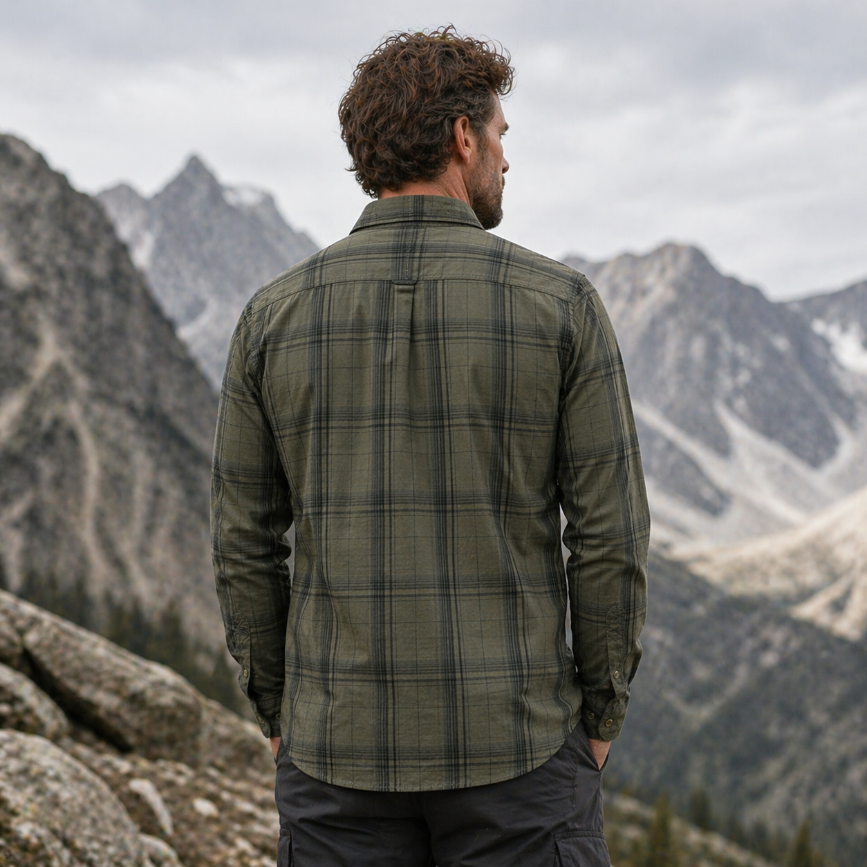 FREDD MARSHALL Men's Tactical Outdoor Shirt — Military Style, Hiking, Workwear