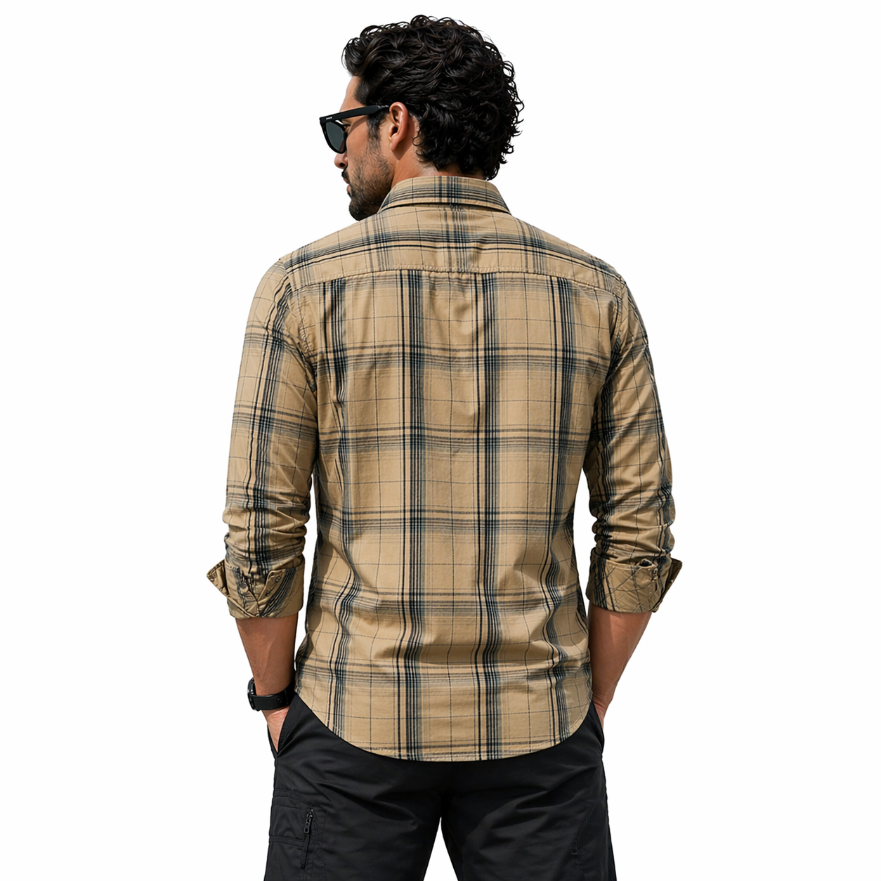 FREDD MARSHALL Men's Tactical Outdoor Shirt — Military Style, Hiking, Workwear