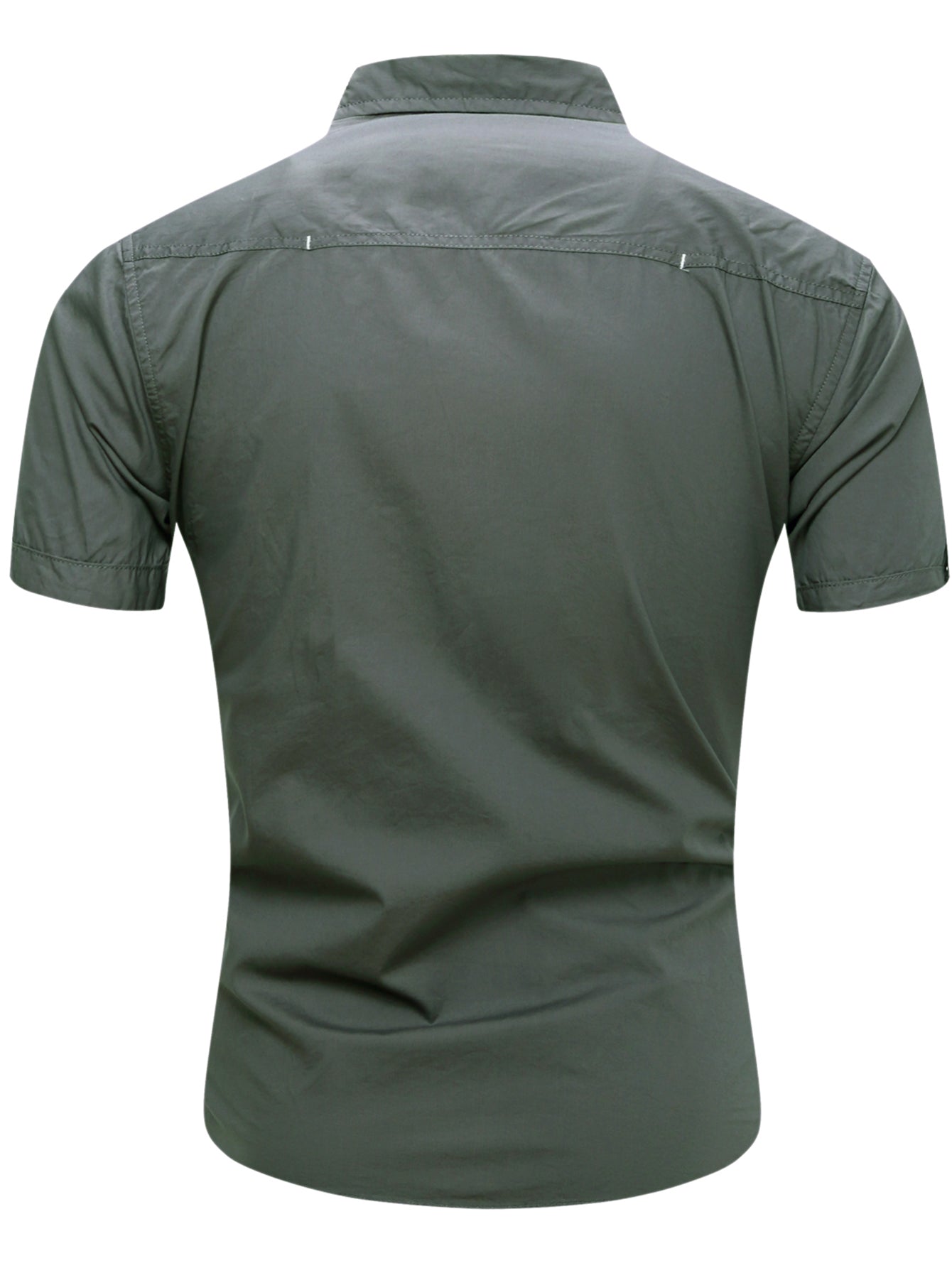 FREDD MARSHALL FREDD MARSHALL Sentinel-AR Organic Cotton Officer Shirt - Ru - men's outdoor shirt, view 13