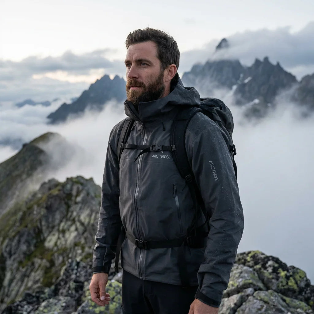 FREDD MARSHALL Gamma-Shell AR Men's Technical Hardshell Jacket — Mountain, Hardshell