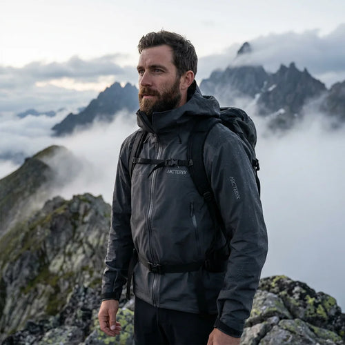 FREDD MARSHALL Gamma-Shell AR Men's Technical Hardshell Jacket — Mountain, Hardshell