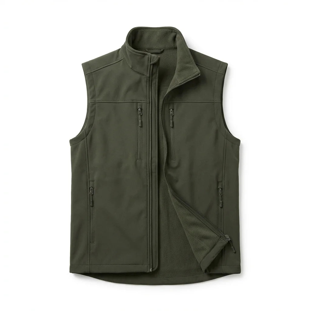 FREDD MARSHALL Atom-Ridge SL Men's Performance Fleece Vest — Midlayer, Alpine — 视图 2