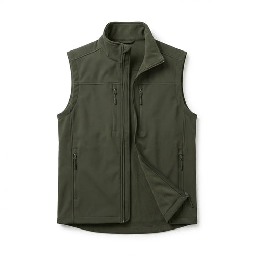 FREDD MARSHALL Atom-Ridge SL Men's Performance Fleece Vest — Midlayer, Alpine — 视图 2
