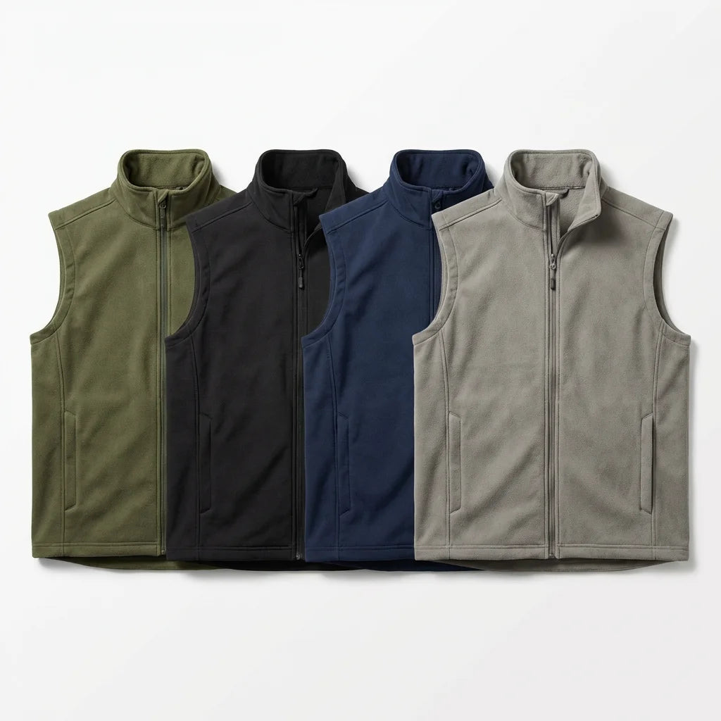 FREDD MARSHALL Atom-Ridge SL Men's Performance Fleece Vest — Midlayer, Alpine — 视图 5