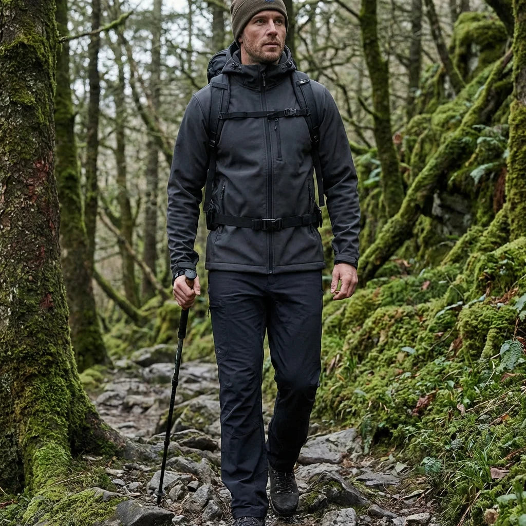 FREDD MARSHALL Aero-Gamma SL Men's Technical Softshell Jacket — Gorpcore, Hiking