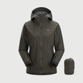 FREDD MARSHALL Women's Packable Waterproof Rain Shell — Ultralight Hooded — View 2