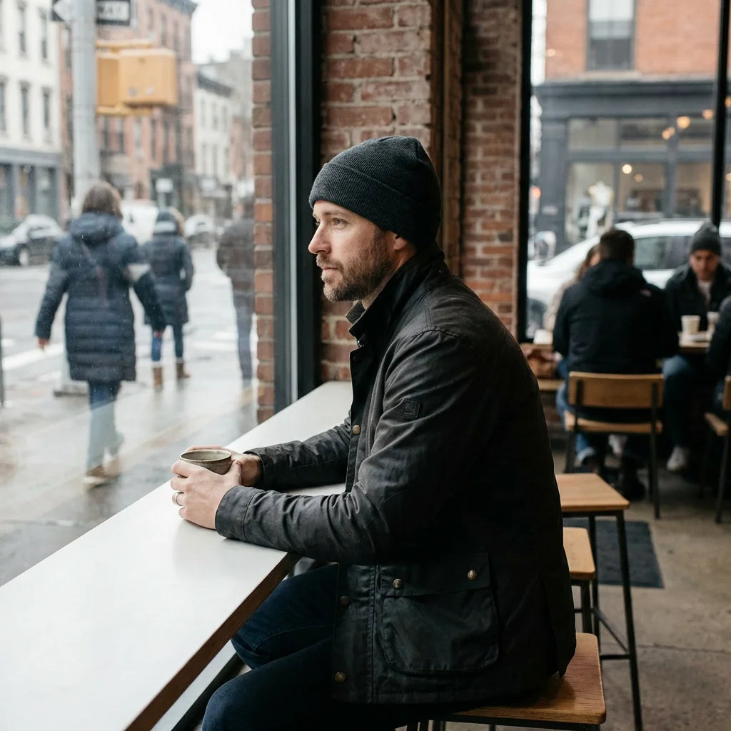 FREDD MARSHALL Rho-Knit SL Men's Merino Wool Beanie — Technical, Winter — 视图 6