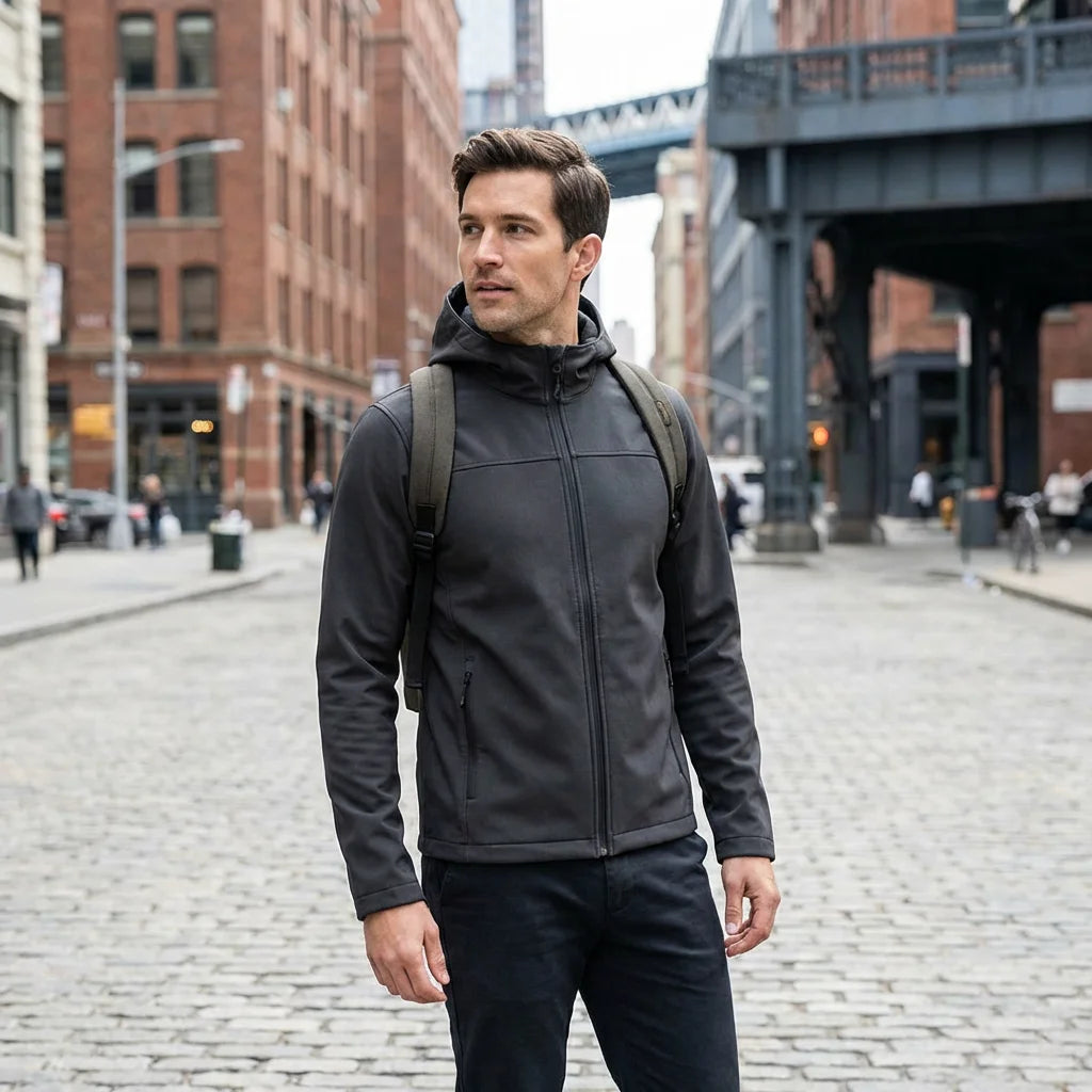 FREDD MARSHALL Aero-Gamma SL Men's Technical Softshell Jacket — Gorpcore, Hiking — 视图 6