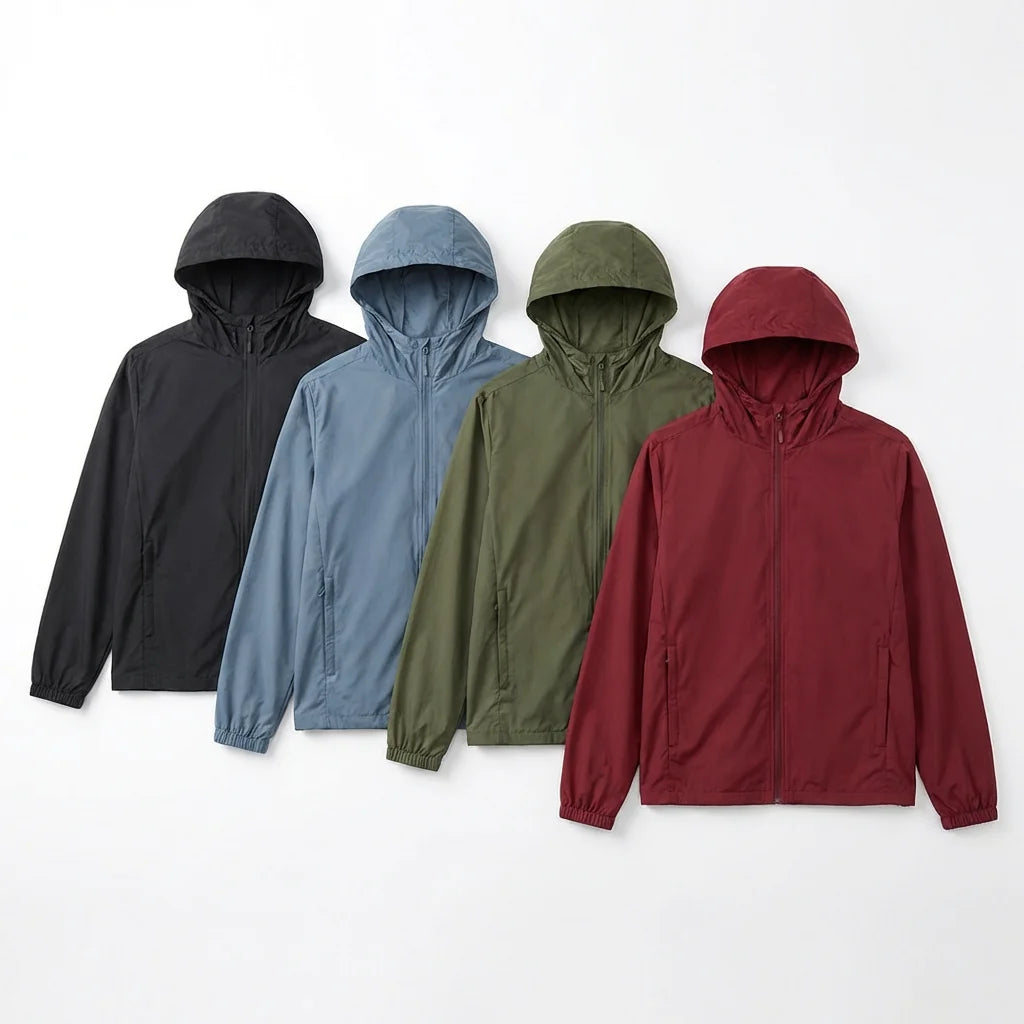 FREDD MARSHALL Norvan-Shell SL Wind Jacket four color options display
