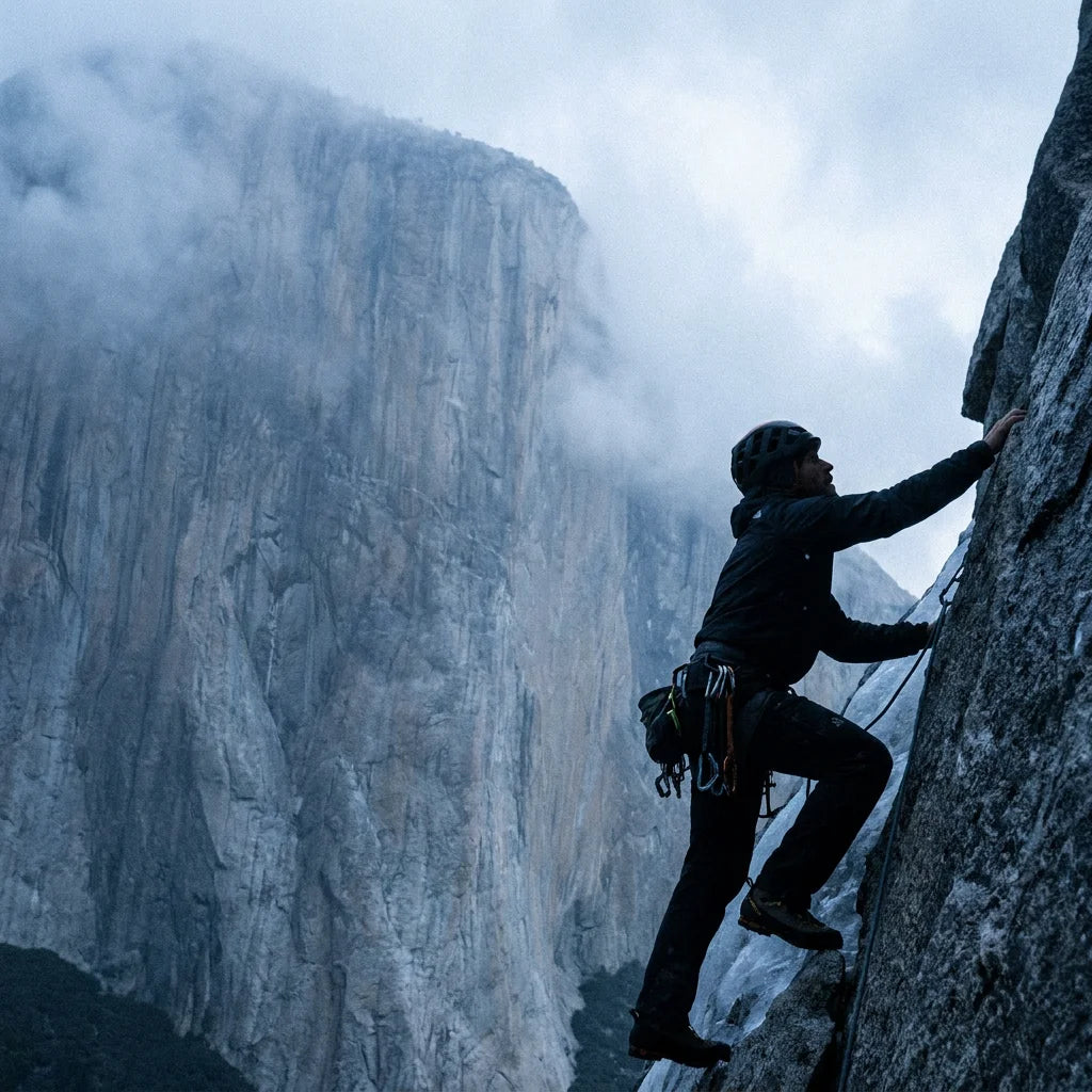 Alpine Climber Action