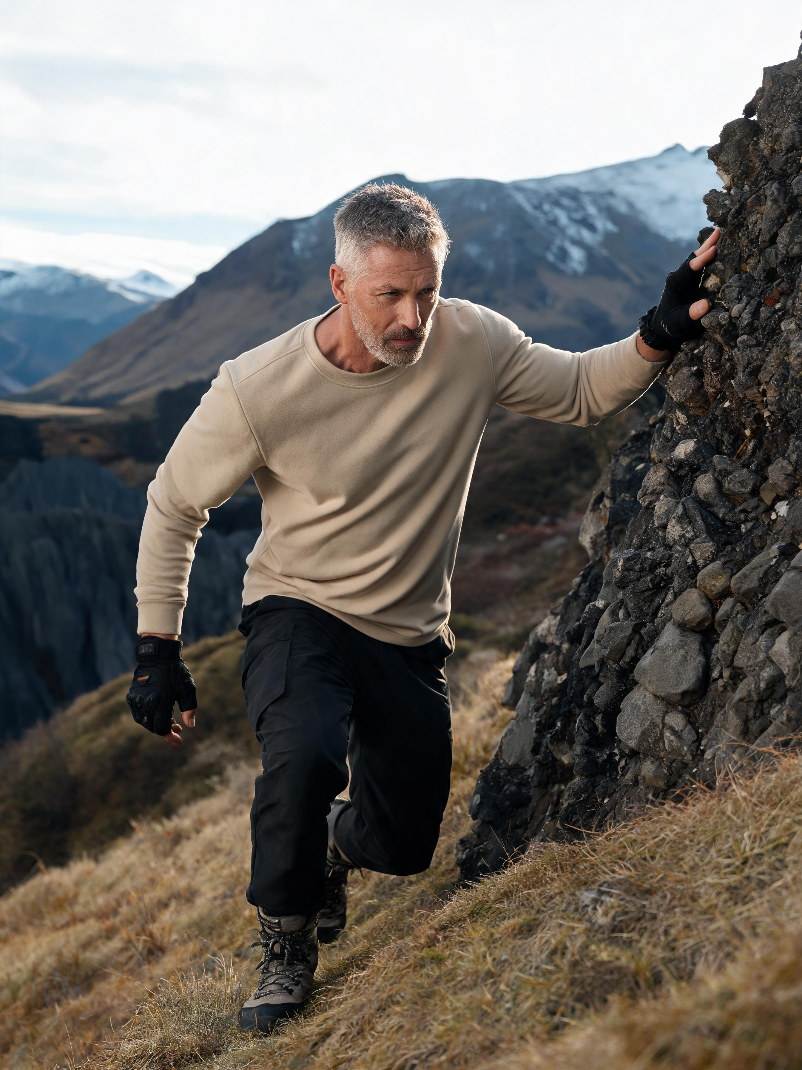 Thermal Velvet Crew-Neck Long-Sleeve Base Layer