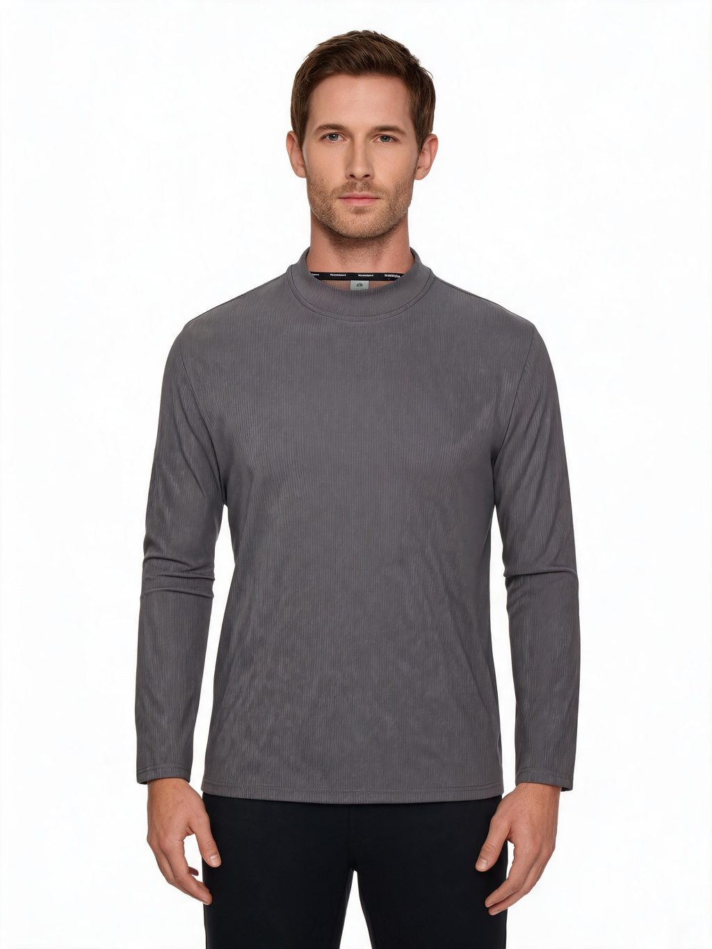 Thermal Velvet Crew-Neck Long-Sleeve Base Layer