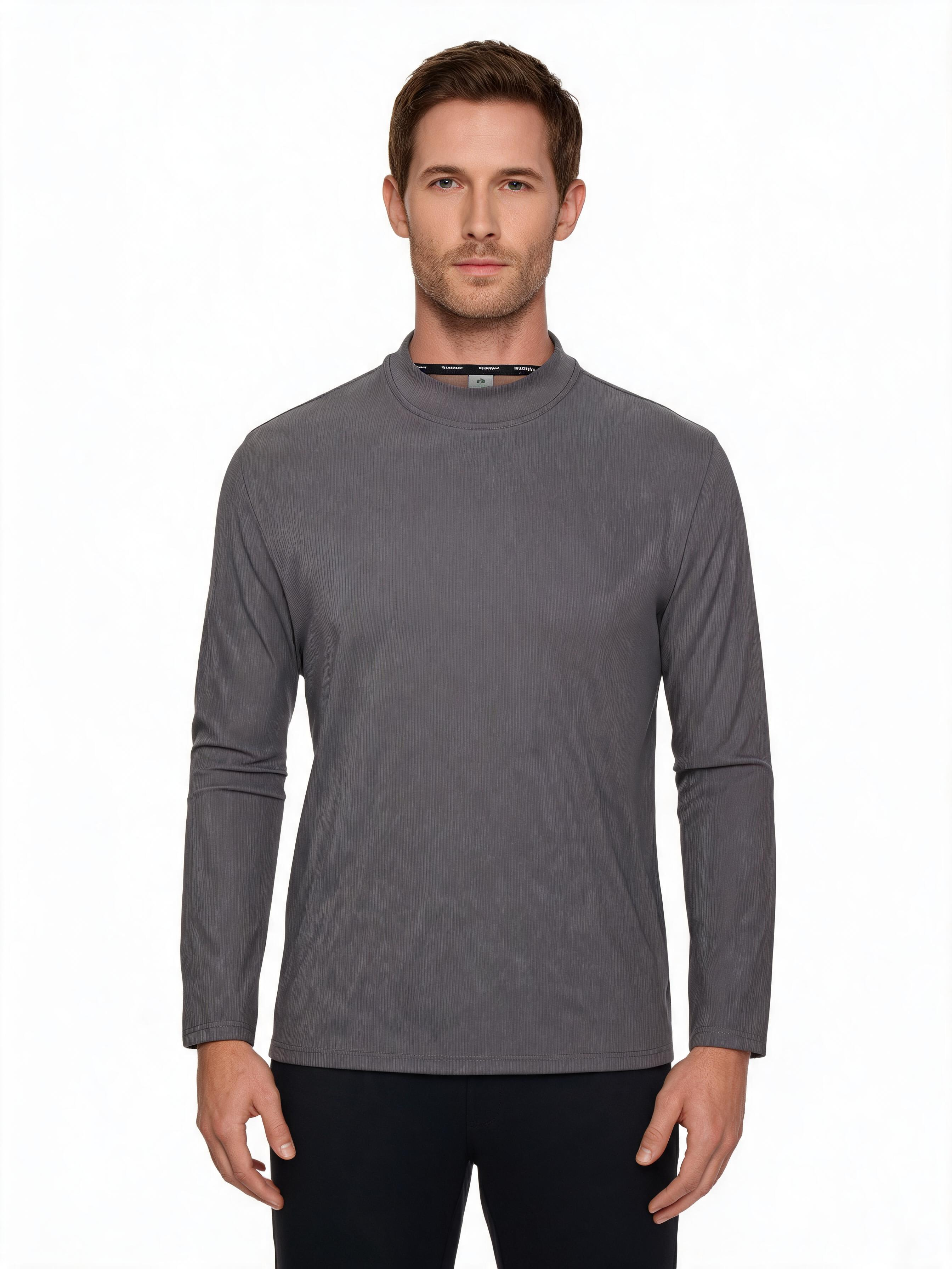 Thermal Velvet Crew-Neck Long-Sleeve Base Layer