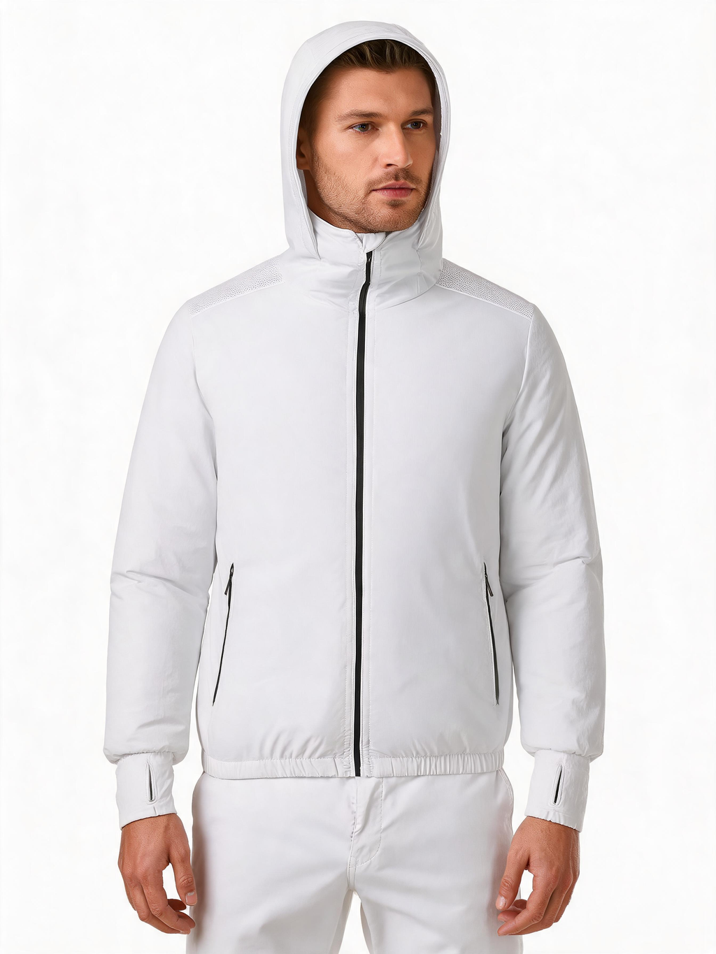 Hooded Fan-Cooling Sun-Protection Jacket