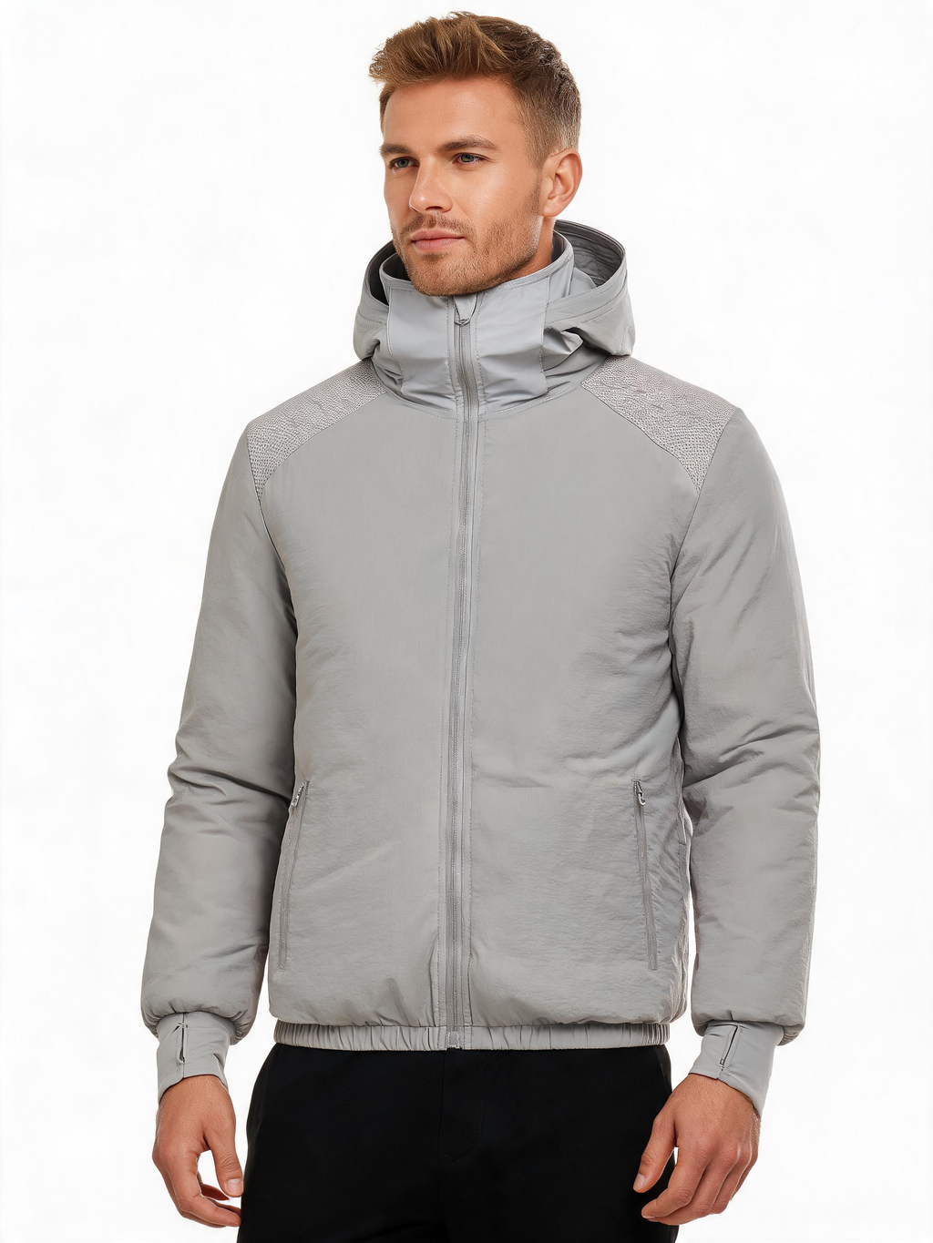 Hooded Fan-Cooling Sun-Protection Jacket