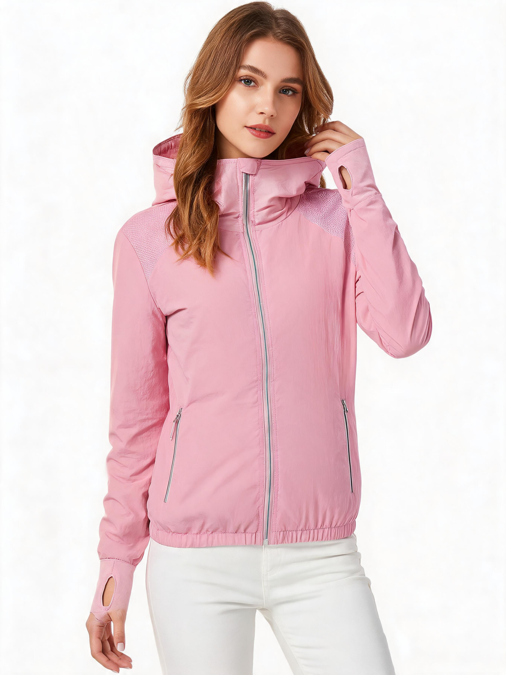 Hooded Fan-Cooling Sun-Protection Jacket