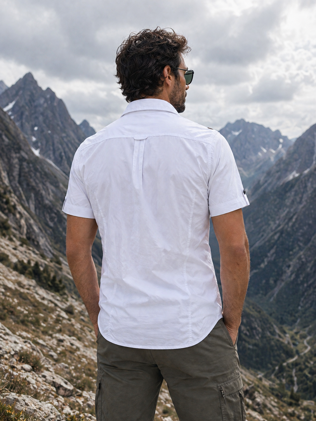 FREDD MARSHALL Men's Tactical Outdoor Shirt — Military Style, Hiking, Workwear