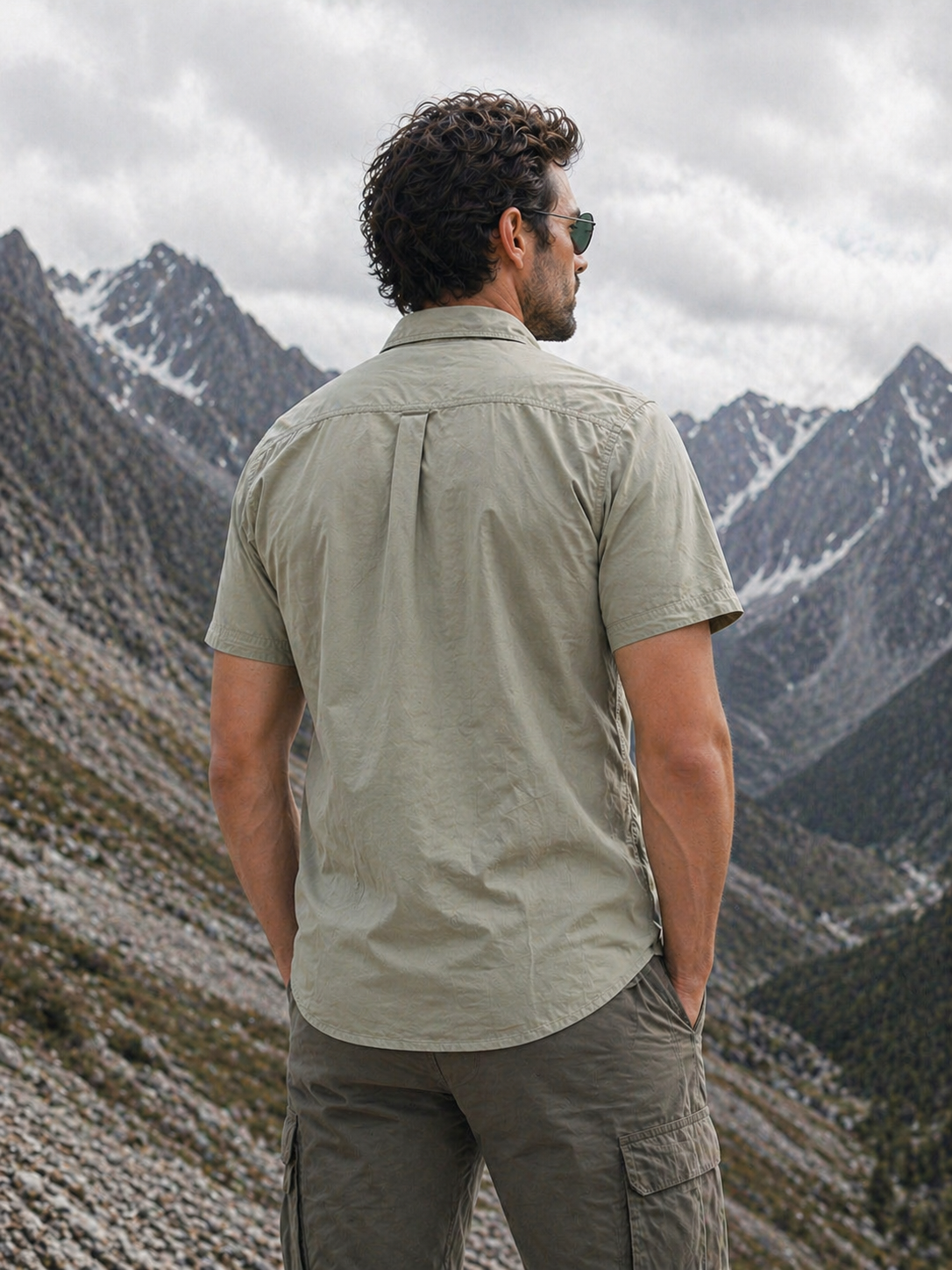 FREDD MARSHALL Men's Tactical Outdoor Shirt — Military Style, Hiking, Workwear