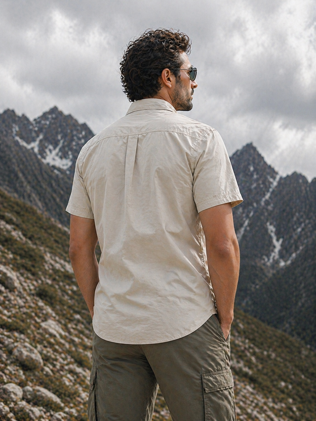 FREDD MARSHALL Canvas-FL Men's Organic Cotton Canvas Shirt — Workwear, Rugged