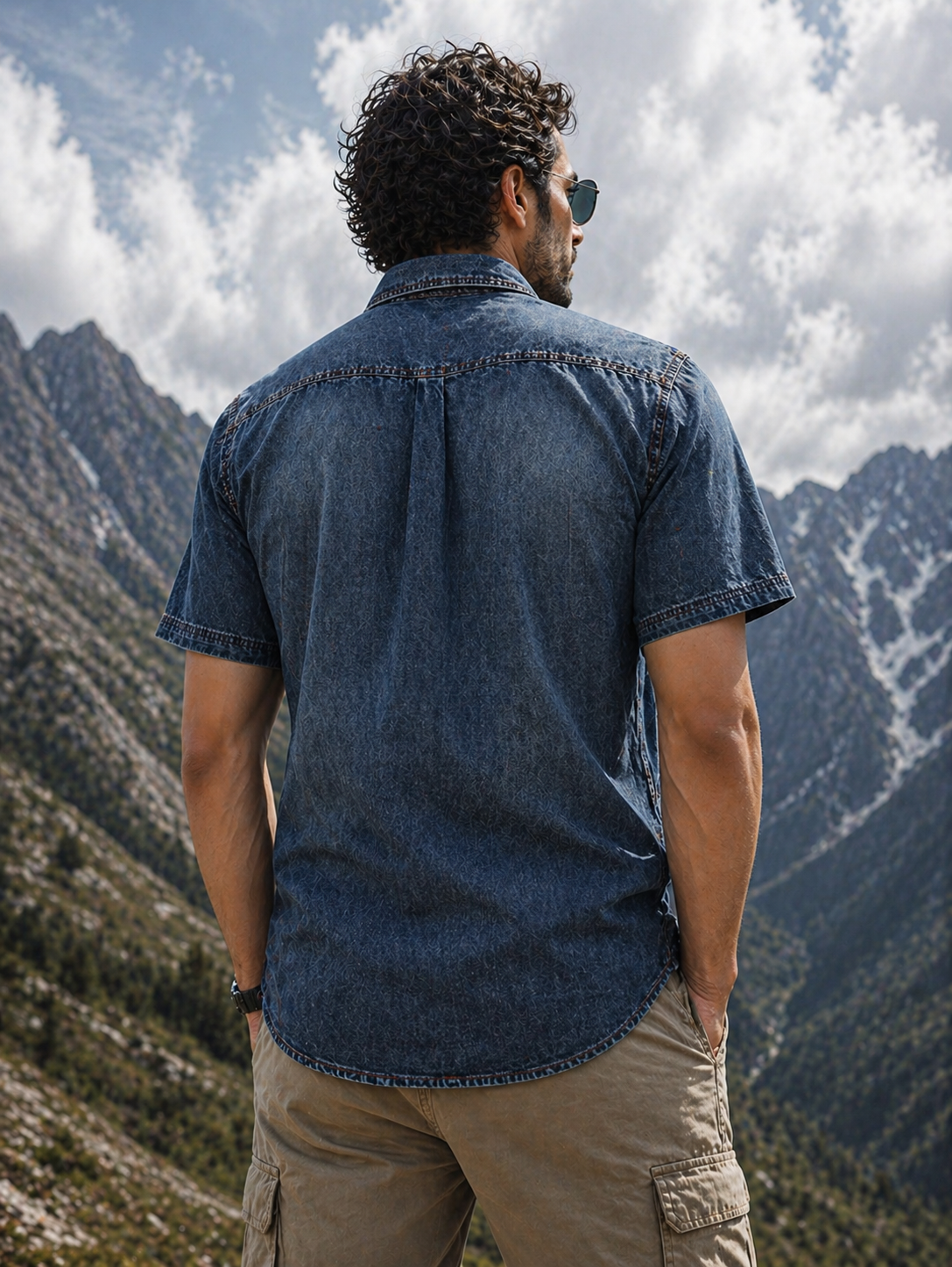 FREDD MARSHALL Men's Tactical Outdoor Shirt — Military Style, Hiking, Workwear
