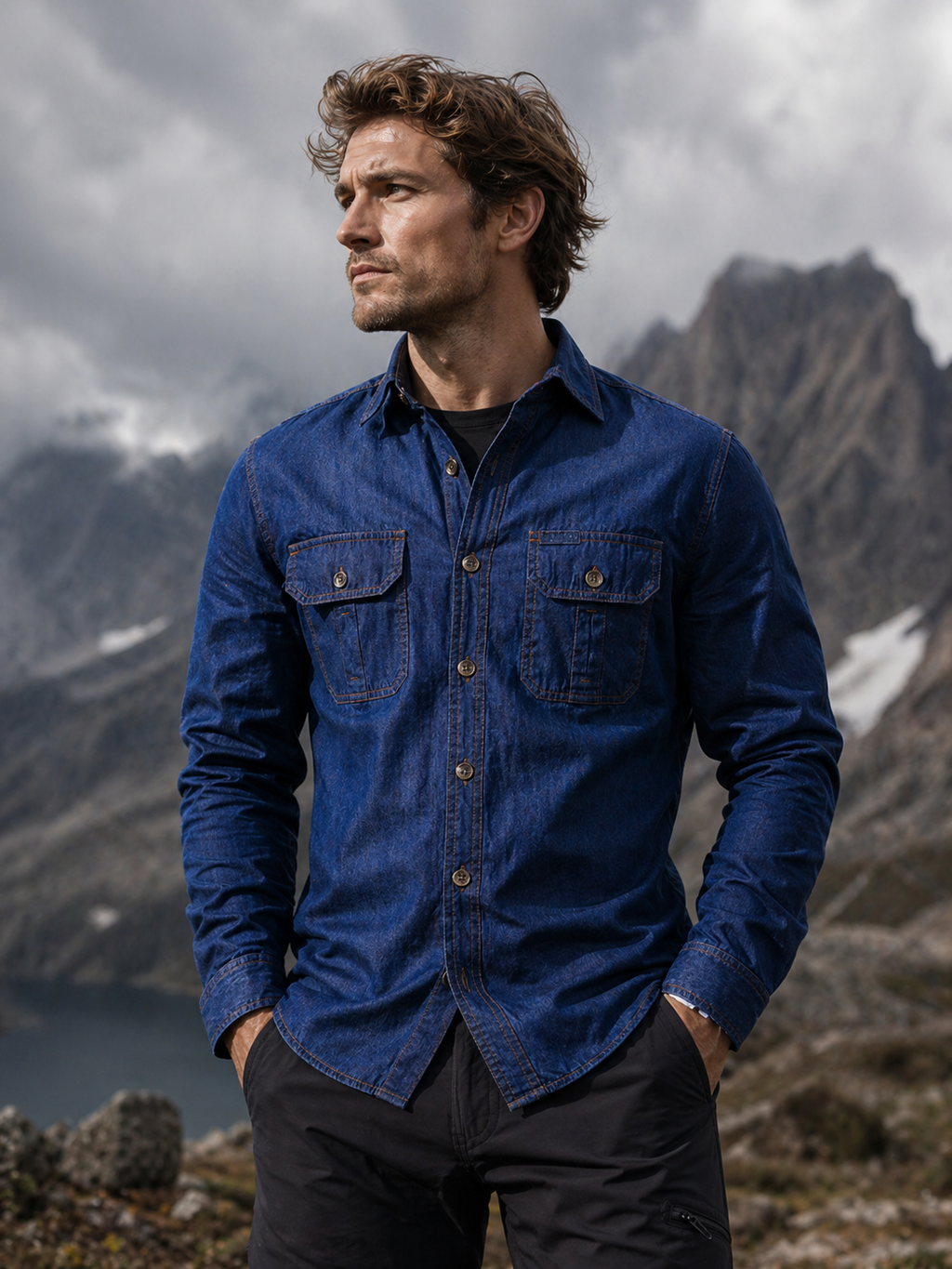 FREDD MARSHALL Men's Tactical Outdoor Shirt — Military Style, Hiking, Workwear