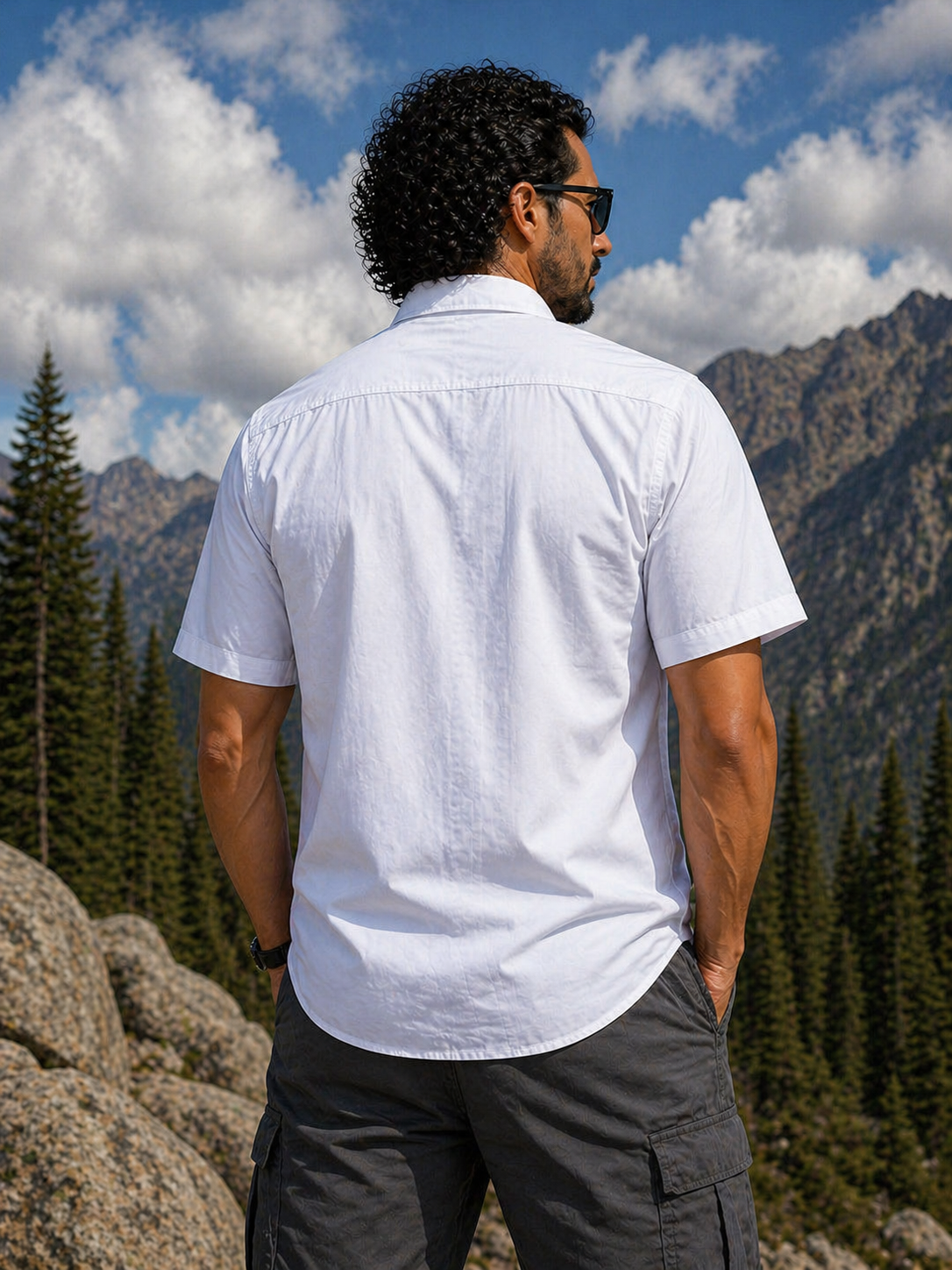 FREDD MARSHALL Men's Tactical Outdoor Shirt — Military Style, Hiking, Workwear