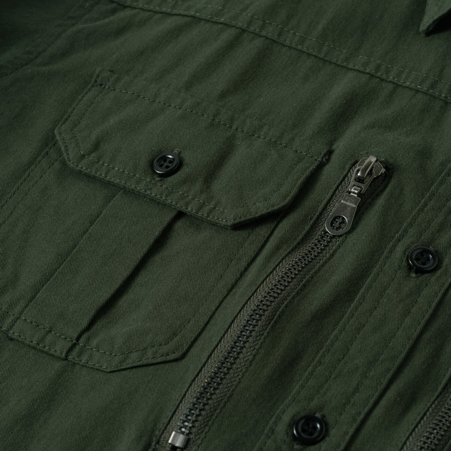 Men's Long Sleeve Military Style Outdoor Shirt