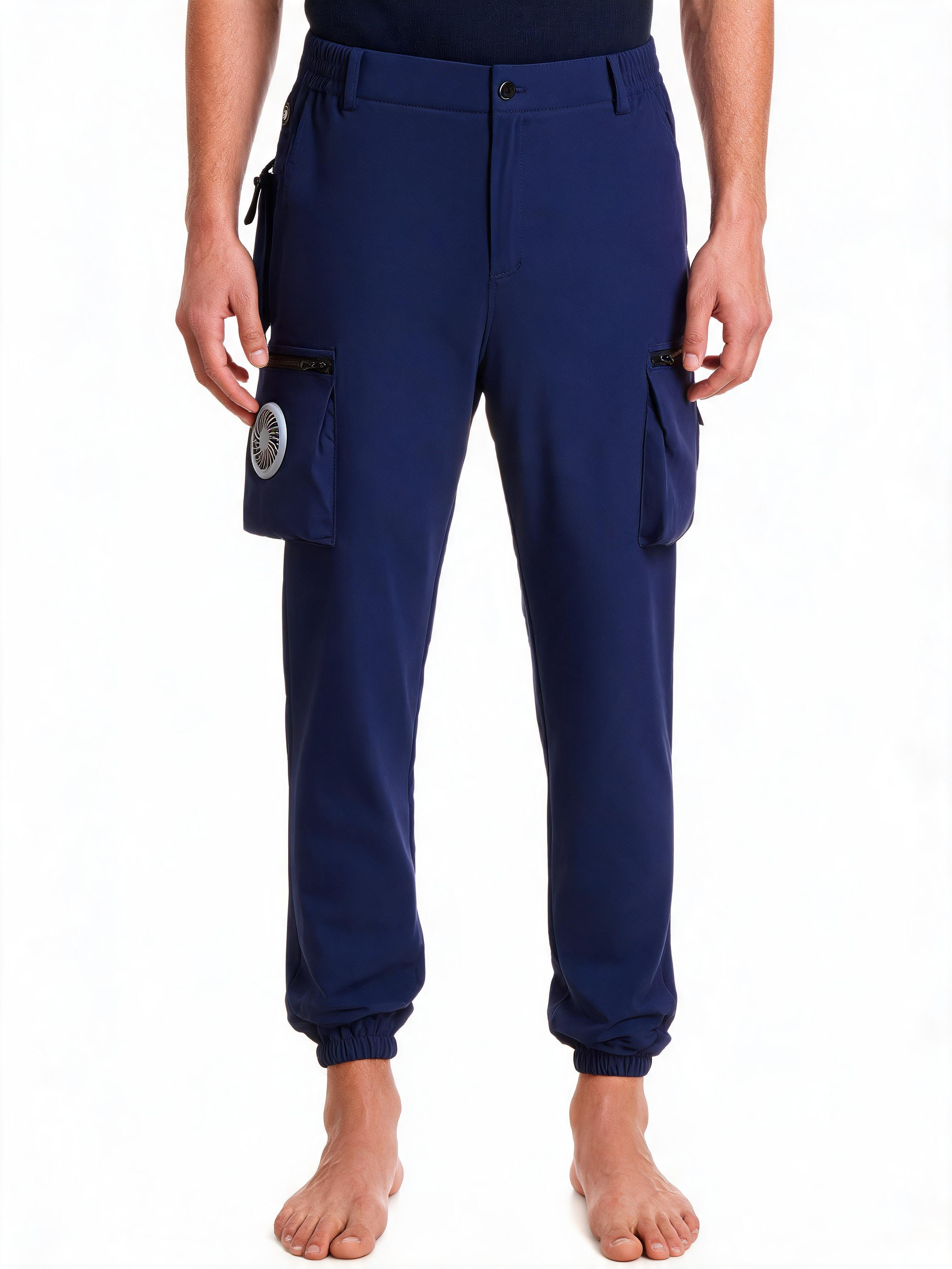 Fan-Cooling Air-Conditioned Work Pants