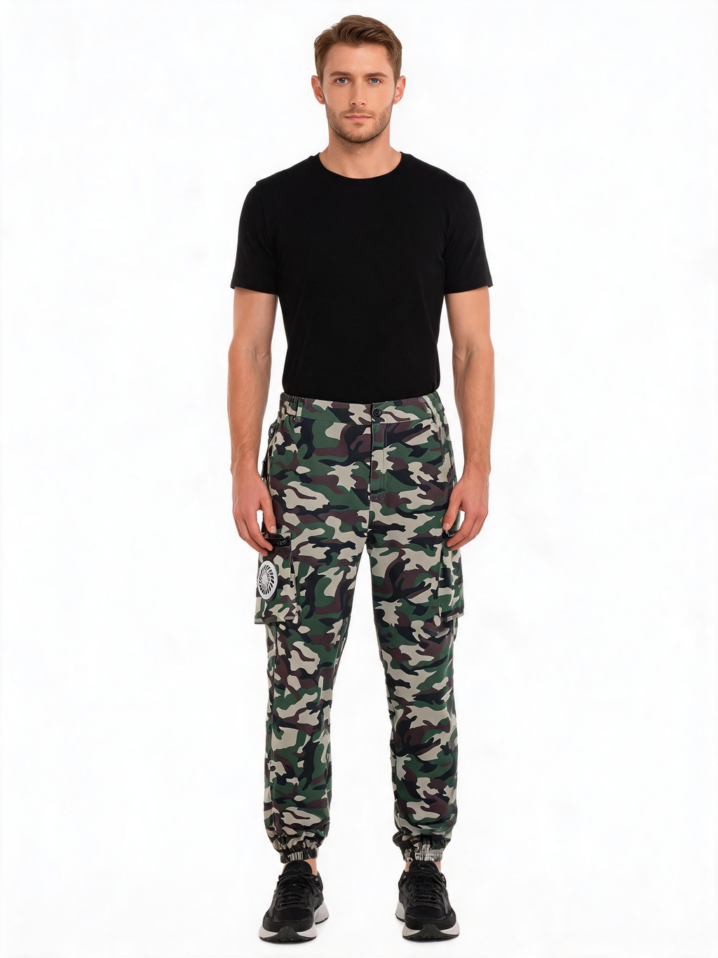 Fan-Cooling Air-Conditioned Work Pants