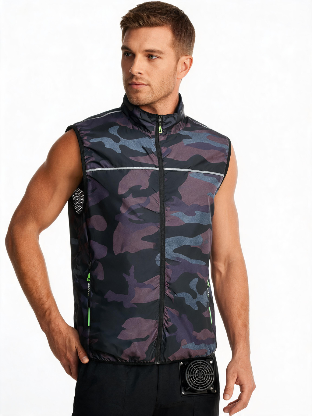 Fan-Cooling Air-Conditioned Work Vest